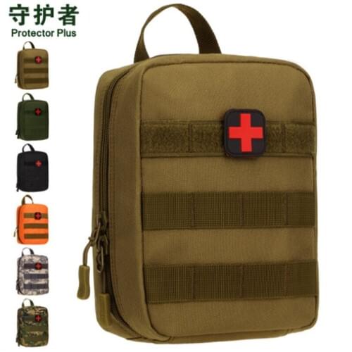 Tactical Medical Bag Protector Plus A015 Multifunctional Sports Bag First Aid Kit Outdoor Bag Emergency Case Survival Kit