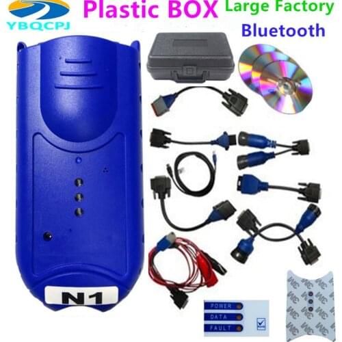 TOP 125032 Link For Diesel Truck Interface USB N1 Bluetooth for Nexiq USB Link Nexiq Diagnosis Volvo Cummins ISUZU HINO