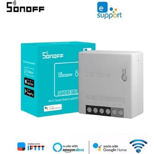 Sonoff Mini R2 DIY Smart Switch Small Ewelink Remote Control Wifi Switch Support External Work with Alexa Google Home