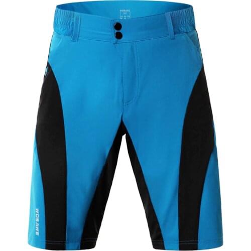 Unisex Baggy Cycling Shorts Breathable Waterproof Mountain Bike Shorts Tights Outdoor Sports Shorts with Cushion Underpants