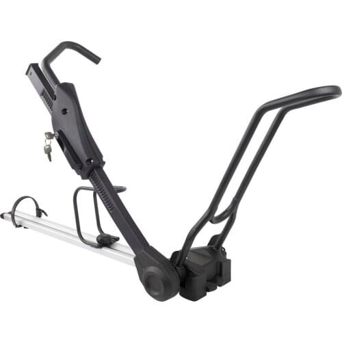 Car Roof Bicycle Carrier Rack for 33 Pounds Maximum of 1-Bike Upright Bike Rack Rooftop Mounted and Easy to Install