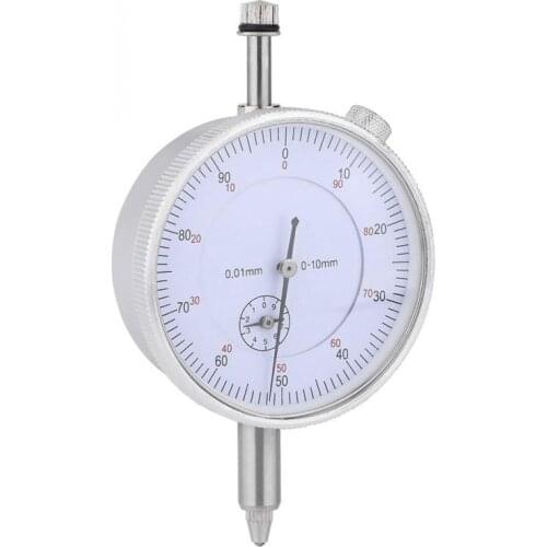 0.01mm Accuracy Measuring Indicator Meter High Accuracy Instrument Tool 0-10mm Dial Indicator Gauge High Quality