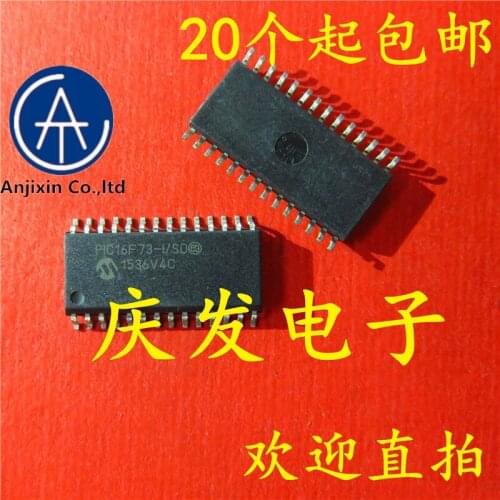 10pcs real new and orginal real stock PIC16F73-I/SO PIC16F73 SOP28