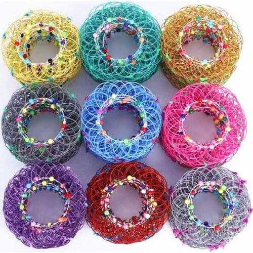 2Pcs Fidget Toys Make Magic Steel Iron Ring Decompression Flexible Basket Soft Magical Toys No Stress Kids Gifts