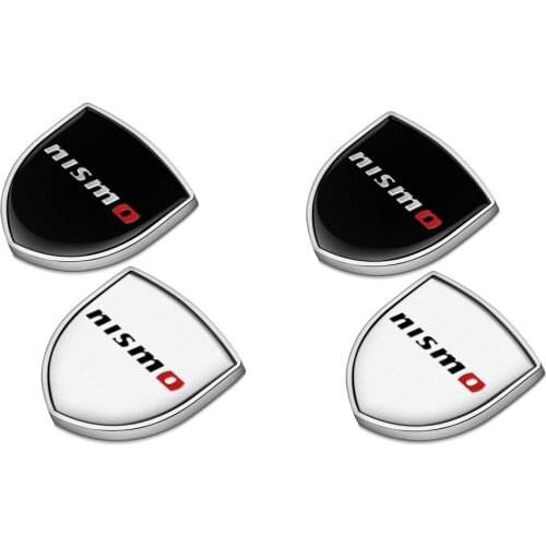 2pcs/lot Car Windows Rear Sticker Fender Sticker For Nissan Patrol GTR QASHQAI X-TRAIL TIIDA SUNNY SYLPHY Altima Teana Metal