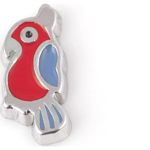 20Pcs/lot Bird Floating Charms Hand-made DIY for Glass Lockets