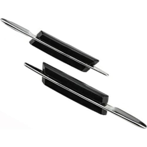 2X LED Clear Side Marker Lights Turn Signal Light For BMW E61 E91 E92 E93 E81 3 Series Color Sliver