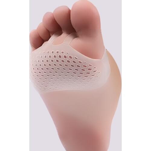 500pairs/lot Soft Silicone Gel Toe Pads High heel shock anti Slip-resistant metatarsal foot Pad Forefoot Pad Pain Health Care