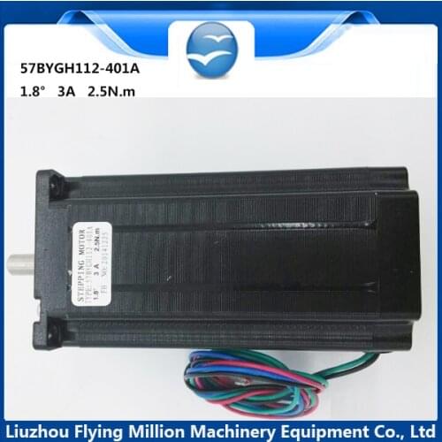 57-112 Stepper Motor Bipolar 4 Leads Holding Torque 1.8 ISO Certificate engraving machine