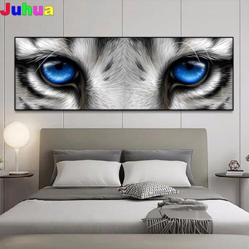 WhiteTiger eye diy Diamond Painting mosaic Diamond stitch Full Square/round 5d animal diamond Embroidery Home decor