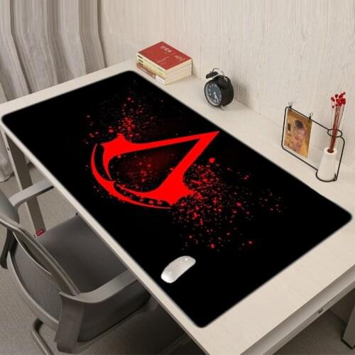 Anime Pad Desk Protector Razer Carpet Mousepad Assassins Creed Mouse Pads Gamer Mats Xxl Keyboard Computer Large Gaming Carpets
