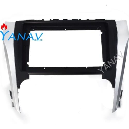 Car Radio Audio Fascia Frame For-Toyota Camry 2012 Car Stereo Receiver surface Modification Frame Dash Panel Kit