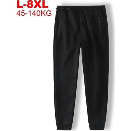 Streetwear Trackpants Male Trousers Casual Mens Jogger Pants Sweat Pants Men Plus Size 8xl 7xl 6xl 5xl Sportswear Man Chinese