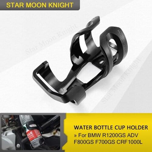 For BMW R1200GS ADV F800GS F700GS CRF1000L Africa Twin CRF1000 Motorcycle Beverage Water Bottle Drink Cup Holder 19MM-32mm Mount