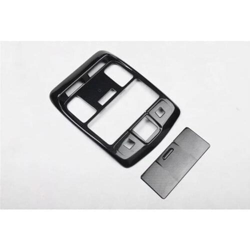 For Buick Envision 2014-2018 2PCS ABS Chrome Car Roof Dome Lamp Reading Light Cover Trim Molding Car Styling