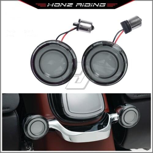 For Harley Touring Sportster XL Models 2002-2021 Motorcycle 1156 Bullet Style LED Rear Turn Signal Conversions