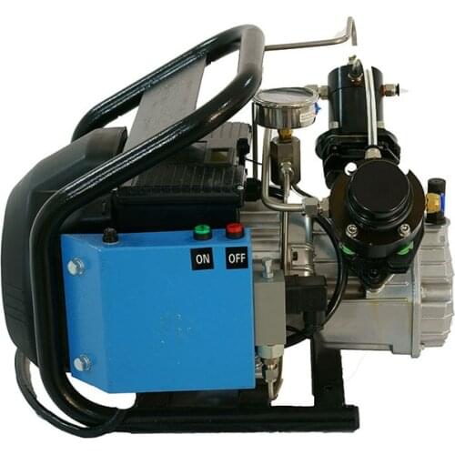 DMC High Pressure Air Compressor 4500 PSI 300 Bar 30MPA PCP Air Pump for Air Rifles Paintball Tanks Auto Stop