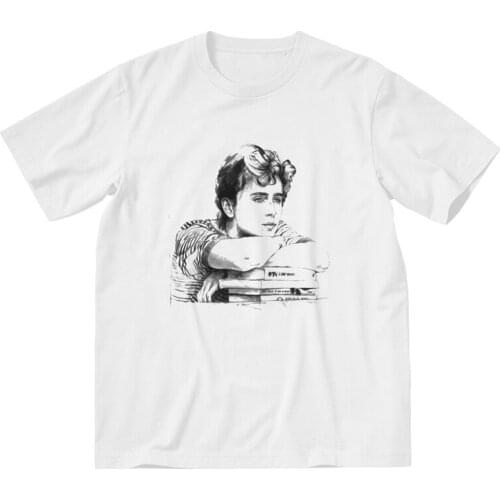 Elio Call Me By Your Name Timothee Chalamet T Shirts Men Short Sleeve 100% Cotton T-shirt Vintage TV Tee Novelty Tshirts Gift