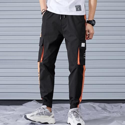 StreetWear Spring Mens Joggers Pants Hip Hop Fashions 2020 Fall Street Wear Harem Casual Trouers