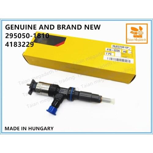 GENUINE AND BRAND NEW DIESEL COMMON RAL FUEL INJECTOR 295050-1810, 4183229