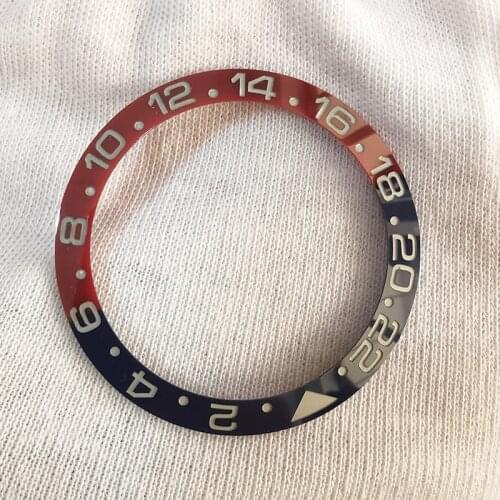 Pepsi Ceramic Watch Bezel For Watch Rolex GMT 116719, Watch Parts