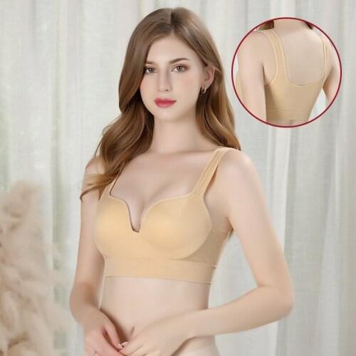 Sports Non-Steel Ring Gathered Underwear Foreign Trade Special Attack 3D Shock-Proof Support Vest-Type Sleep Bra