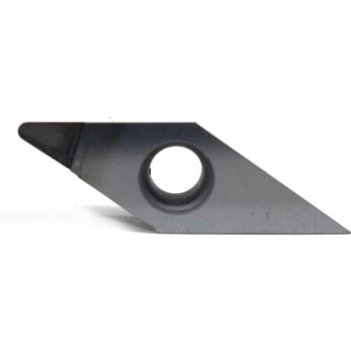 VCGT160408 1PC Aluminum cutter blade Insert PCD Diamond insert CNC Internal Cutting Tool Slot blade Turning Inserts
