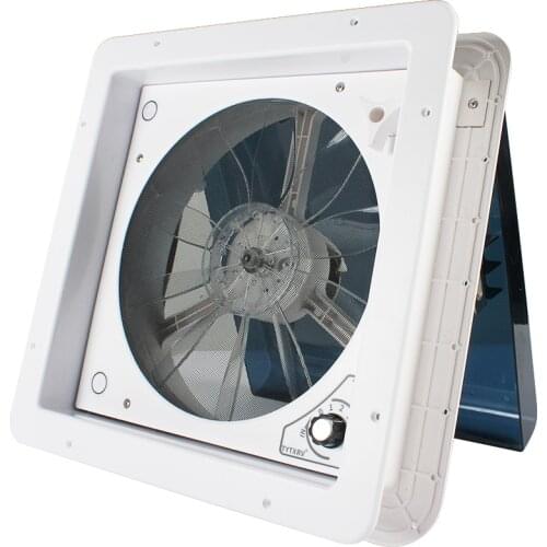 11'' Exhaust Fan Gear Knob Speed Adjustment Without LED Sunroof Exhaust Fan Motorhome RV Accessries