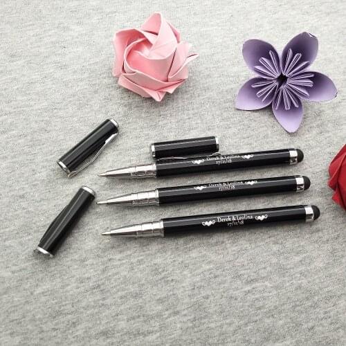 1PC Stylus pencil Personalized wedding gift for guests souvenirs Nice stylus touch pen custom with any logo text/design