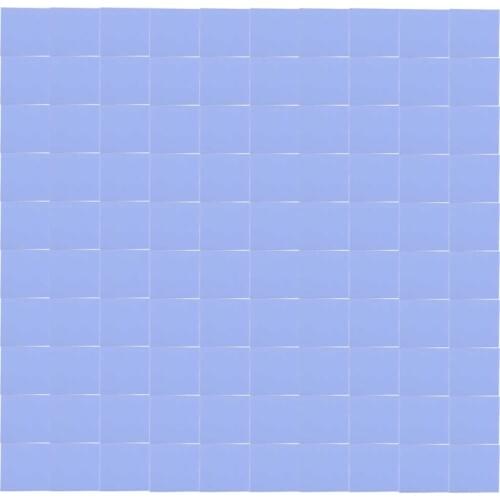 100Pcs 10x10x1mm Mini Silicon Thermal Pad Heatsink Conductive Insulation Paste Good Conduction Thermal Pads for IC and heatsink