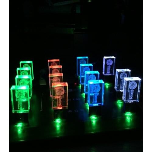 30 pcs 32gb crystal usb 3.0 free logo free shipping to United Kingdom by Aliexpress standard shipping