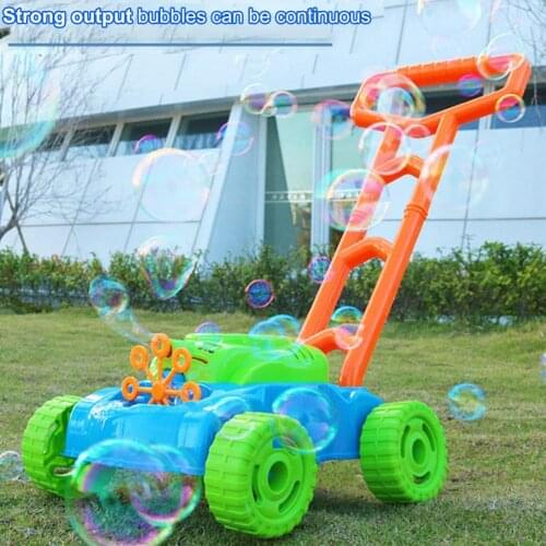 Bubbles Car Automatic Noise Reduction Plastic Early Learning Supplies Bubble Blower Toy for Gift
