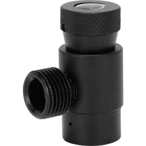 Soda Cylinder CO2 Refilling Adapter Valve Aluminum Alloy ASA with CGA320 Connector