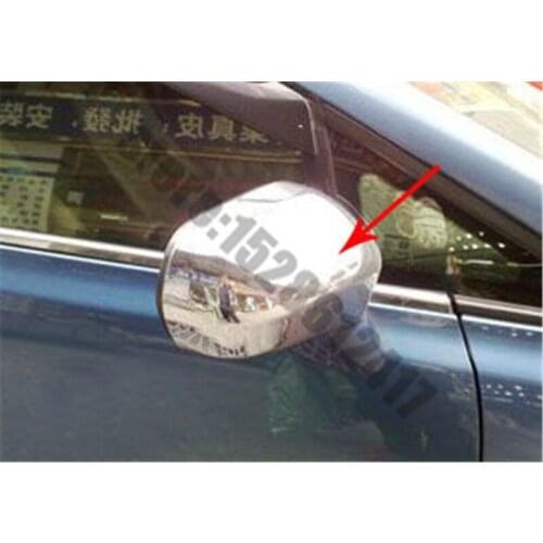 For Honda Civic 2004-2015 8 / 9 generation ABS Chrome Rearview mirror Decoration /Rearview mirror cover Trim Car styling