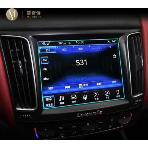 For Maserati Levante 2016-2021Car GPS navigation film LCD screen Tempered glass protective film Anti-scratch Film Interior Refit