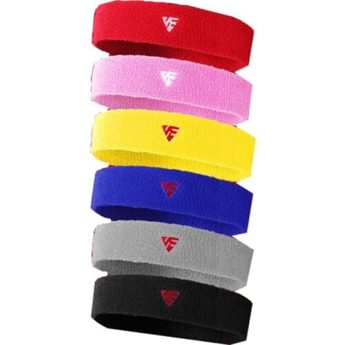 Outdoor Sport Cotton Elastic Yoga Running Sweatband Gym Fitness Unisex Fashion Head Wrap Band Non-Slip Hair Wear