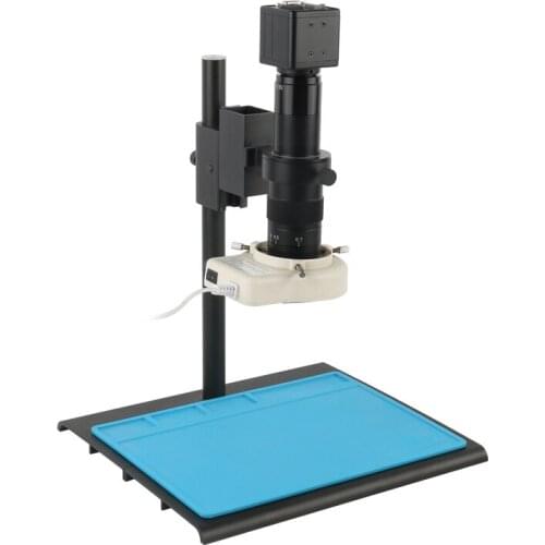 1/3 2.0MP 1080P VGA Electronic Digital Industrial Video Microscope Camera + Adjustable 180X 300X C-mount Lens For PCB Soldering