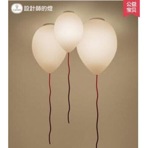 Bedroom lamp warm round ceiling lighting atmosphere creative living room lamp color change star Moon Restaurant crystal lamps