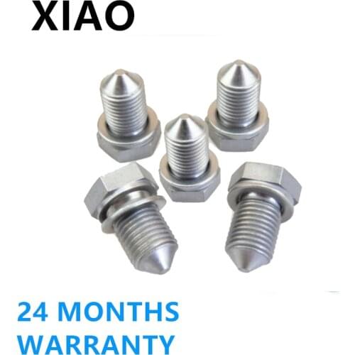 N90813202 5PCS Oil Pan Screws Hexagon Bolt For Audi A3 A4 Q5 Q7 A5 A6 TT For VW Eos Passat Beetle Jetta Touareg Tiguan N90813203