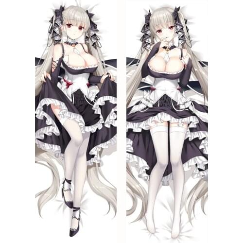 Newly Design Japan Anime Azur Lane Dakimakura Pillow Cases Hugging Body Female Cushions Pillowcase Covers Anime Cosplay
