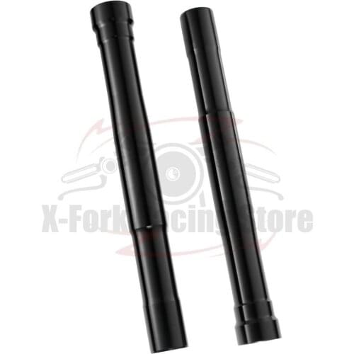 Front Fork Outer Tubes Black Pipes Pair For Kawasaki Z1000 2007-2013 2008 2009 2010 2011 2012 474mm