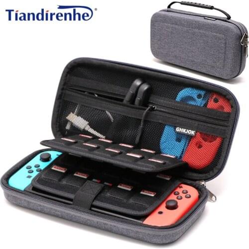 Portable Case for Nintend Switch Console EVA Carry Gaming Storage Bag Hard Shell Pouch for Nitendo Switch NS Accessories