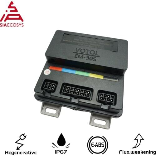 SiAECOSYS/VOTOL Programmable EM30sp 72V 32A 40KPH Controller for Electric Scooter Bike