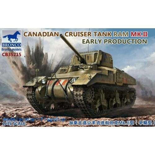 BRONCO CB35215 1/35 Canadian Cruiser Tank RAM MK.II Early Production