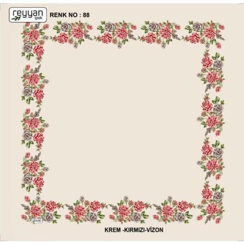 REYYAN SILK OYALIK WRITING (NEW QUALITY)-12967 - RENK-88