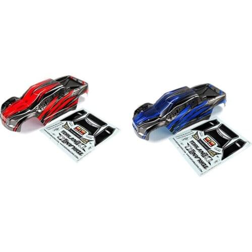 ROFUN 2Set Car Shell Body Stickers for 1/8 HPI Racing Savage XL FLUX Rofun Rovan TORLAND XL Truck Toys,Blue & Red