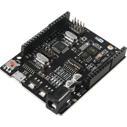 WiFi R3 ATmega328P+ESP8266 (32Mb memory) USB-TTL CH340G For Arduino Uno, NodeMCU, WeMos ESP8266 One New Arrival