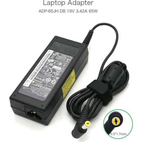New 19V 3.42A 65W Power Charger for Gateway MS2285 MS2273 NV53 NV78 ADP-65JH DB ADP-65HB B ADP-65VH B Laptop AC Adapter