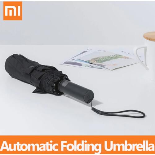 Xiaomi Mijia Automatic Folding Umbrella and Aluminum Parasol Windproof Man Woman Waterproof UV for Winter Summer Umbrella Mi