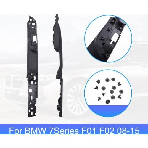 Car Interior Front Door Pull Handle Trim Replacement For BMW 7 Series F01 F02 730 740 745 750 760 2008-2015 Auto Accessories